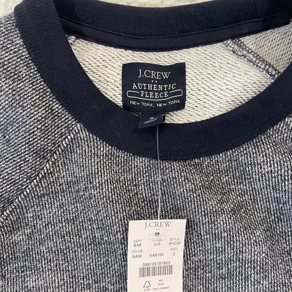 J Crew Long Sleeve Pullover Sweatshirt Size Small - Picture 6 of 7